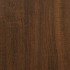 Banco zapatero madera de ingeniería marrón roble 102x32x50