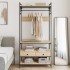 Armario cajones madera ingeniería roble Sonoma 89x39x184,5