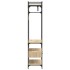 Armario cajones madera ingeniería roble Sonoma 89x39x184,5