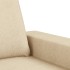 Sillón de tela color crema 60