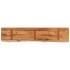 Tablero rectangular madera de acacia borde vivo 160x30x3,8