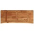 Tablero rectangular madera de acacia borde vivo 110x40x3,8