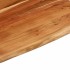 Tablero rectangular madera de acacia borde vivo 90x80x2,5