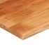 Tablero rectangular madera de acacia borde vivo 90x80x2,5
