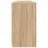 Aparador con luces LED roble Sonoma 163x37x67