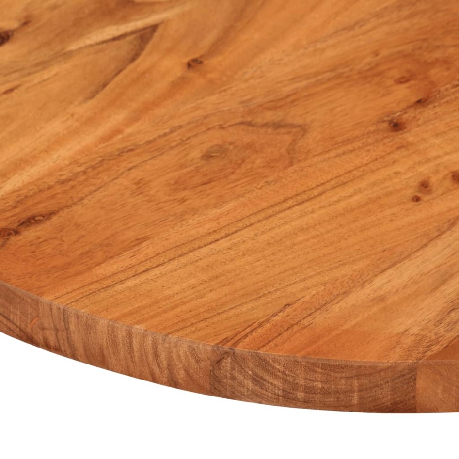 Tablero de mesa ovalado madera maciza de acacia