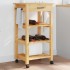 Carrito de cocina MONZA madera maciza de pino 48x40x90