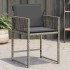 Sillones de jardín con cojines 4 uds ratán sintético