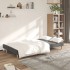 Sofá cama de 2 plazas tela gris