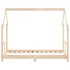 Estructura de cama para niños madera maciza de pino 80x160