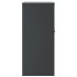 Armario archivador de acero gris antracita 79x40x90