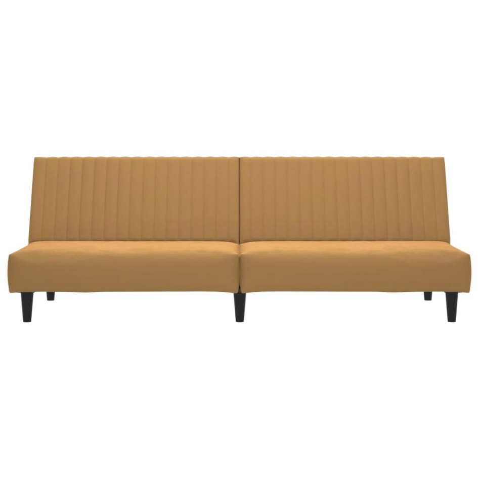 Sofá cama de 2 plazas terciopelo