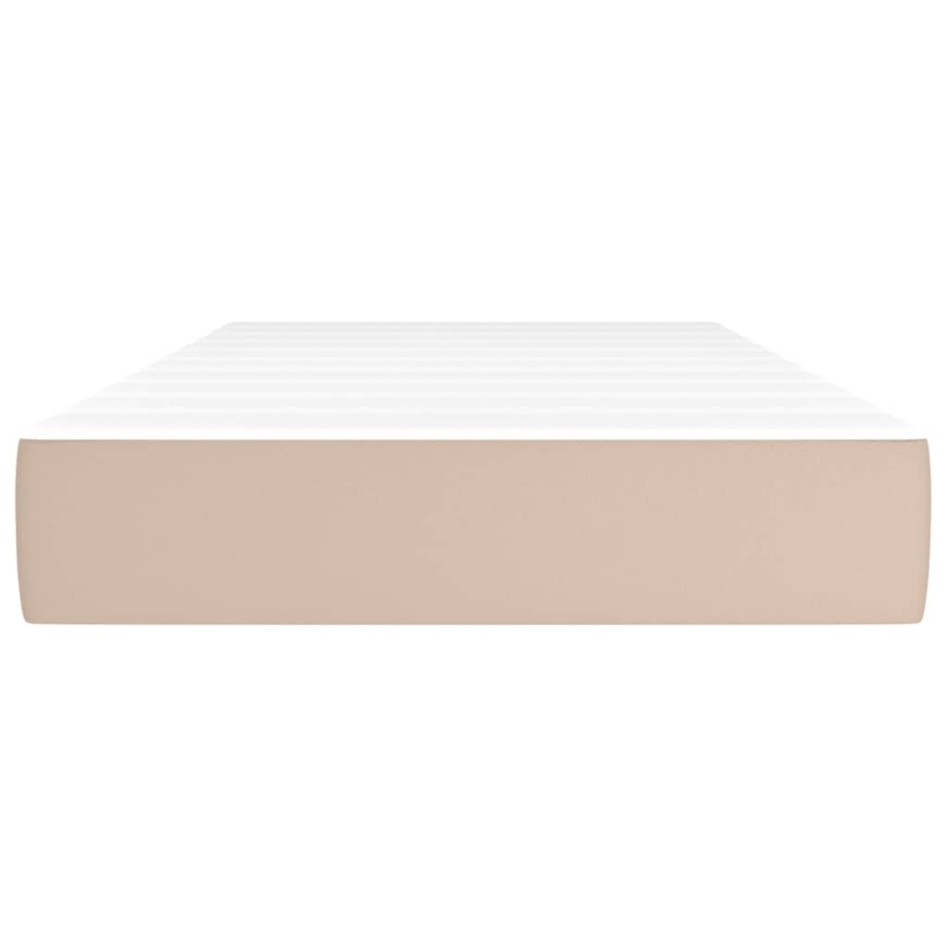 Colchón de muelles ensacados cuero sintético 120x190x20