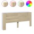 Cabecero de cama con LED roble Sonoma 220x16,5x103,5