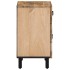 Mesita de noche madera maciza de mango 50x33x60