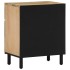Mesita de noche madera maciza de mango 50x33x60