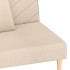 Sofá cama de 2 plazas con dos almohadas tela color