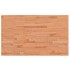 Tablero rectangular de madera maciza de haya 100x60x2,5