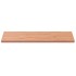 Tablero rectangular de madera maciza de haya 100x60x2,5