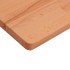 Tablero rectangular de madera maciza de haya 100x60x2,5
