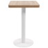 Mesa de bistró MDF marrón claro 50x50
