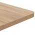 Mesa de bistró MDF marrón claro 50x50