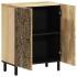 Aparador 3 piezas madera maciza de mango 60x33x75