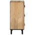 Aparador 3 piezas madera maciza de mango 60x33x75