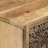 Aparador 3 piezas madera maciza de mango 60x33x75