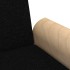 Sofá cama de 2 plazas con almohadas y taburete terciopelo