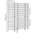 Biombo separador de 4 paneles madera maciza Paulownia