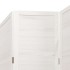 Biombo separador de 5 paneles madera maciza Paulownia