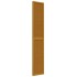 Biombo separador de 3 paneles madera maciza paulownia