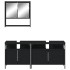 Juego de muebles de baño 3 pzas madera contrachapada