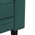 Sofá Chesterfield de 2 plazas tela verde