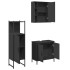 Set de muebles de baño 3 piezas madera contrachapada