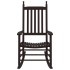 Mecedoras con asiento curvo 2 uds madera álamo maciza