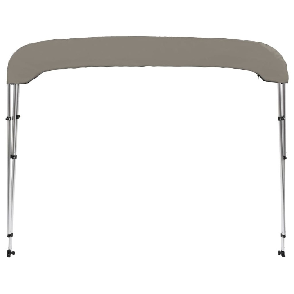 Toldo bimini de 3 arcos gris 183x160x137