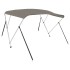 Toldo bimini de 3 arcos gris 183x180x137