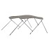 Toldo bimini de 3 arcos gris 183x180x137