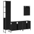Juego de muebles de baño 4 pzas madera contrachapada