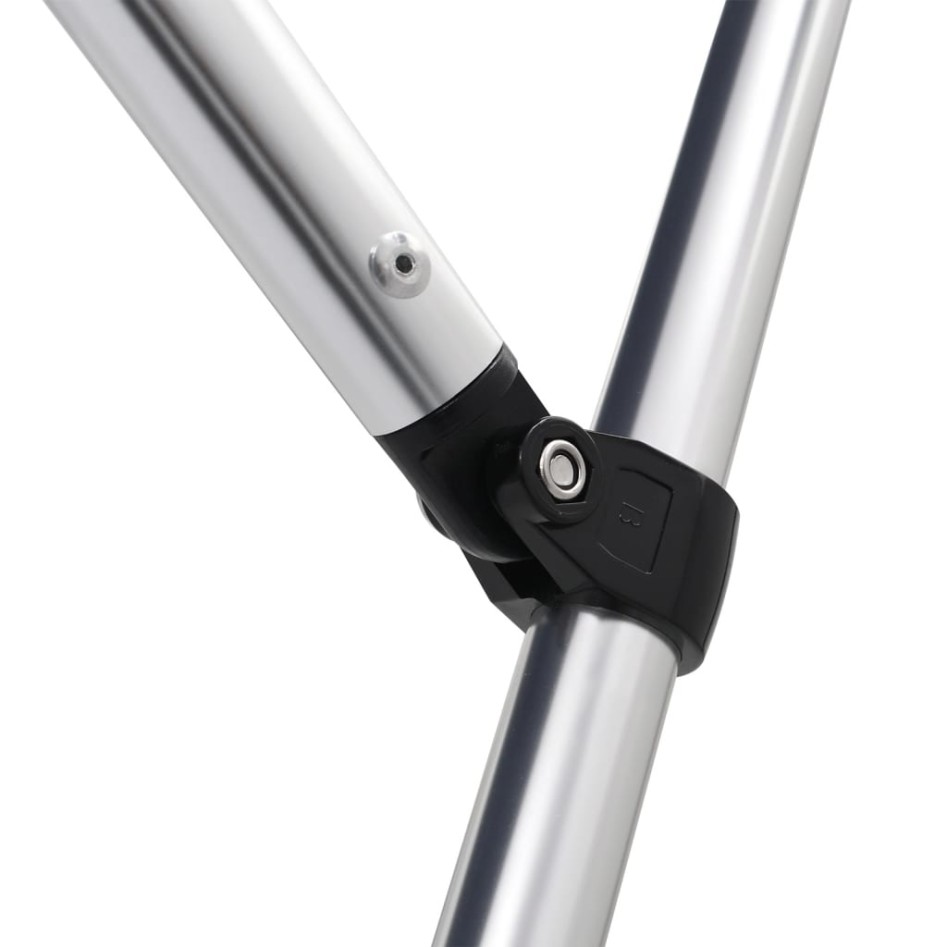 Toldo bimini de 4 arcos gris 243x244x137