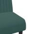 Juego de sofás 2 piezas terciopelo verde