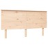 Estructura de cama de matrimonio con cabecero madera