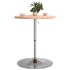 Mesa alta de madera maciza de haya Ø60x90,5