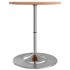 Mesa alta de madera maciza de haya Ø60x90,5