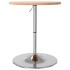 Mesa alta de madera maciza de haya Ø60x90,5