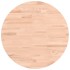 Mesa alta de madera maciza de haya Ø60x90,5