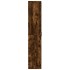 Aparador alto madera de ingeniería roble ahumado 60x35x180