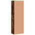 Aparador alto madera de ingeniería roble ahumado 60x35x180